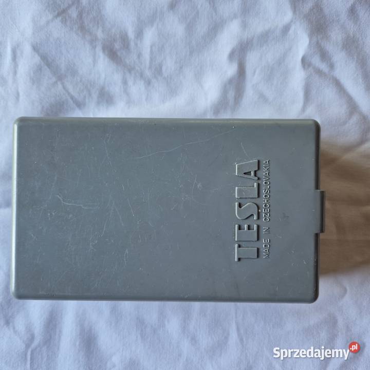Mikrofon Tesla Czechoslovakia pudełko Hifi