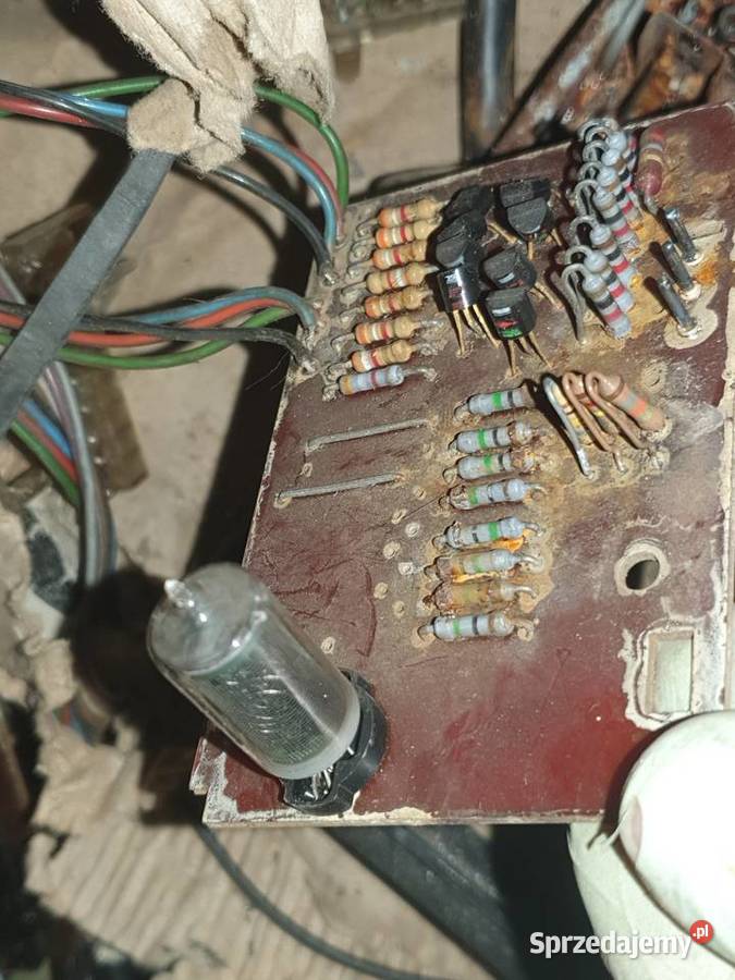 Elektronika RTV części podzespoły do TV starego Warszawa sprzedam