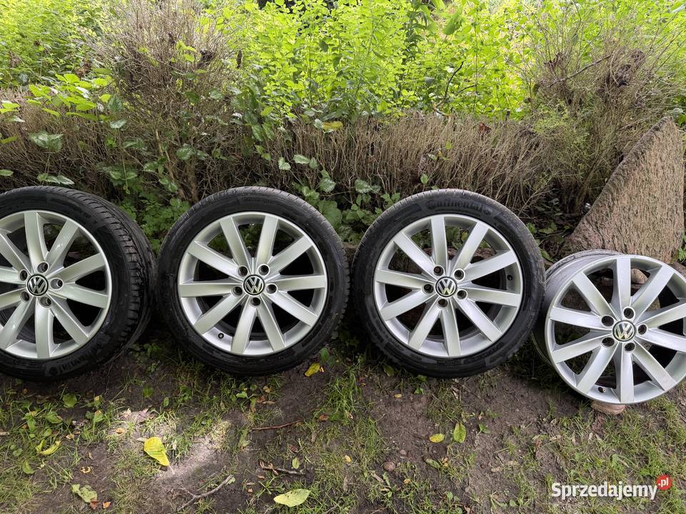 Alufelgi VW 17 5x112 Sharan Passat Golf Caddy Średnica 17" dolnośląskie Góra