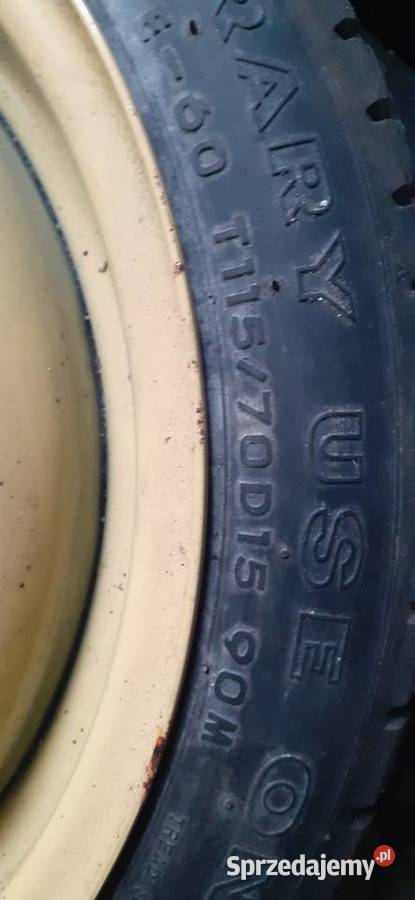 Mazda 3 koło dojazdowe 11570R15 Legnica sprzedam