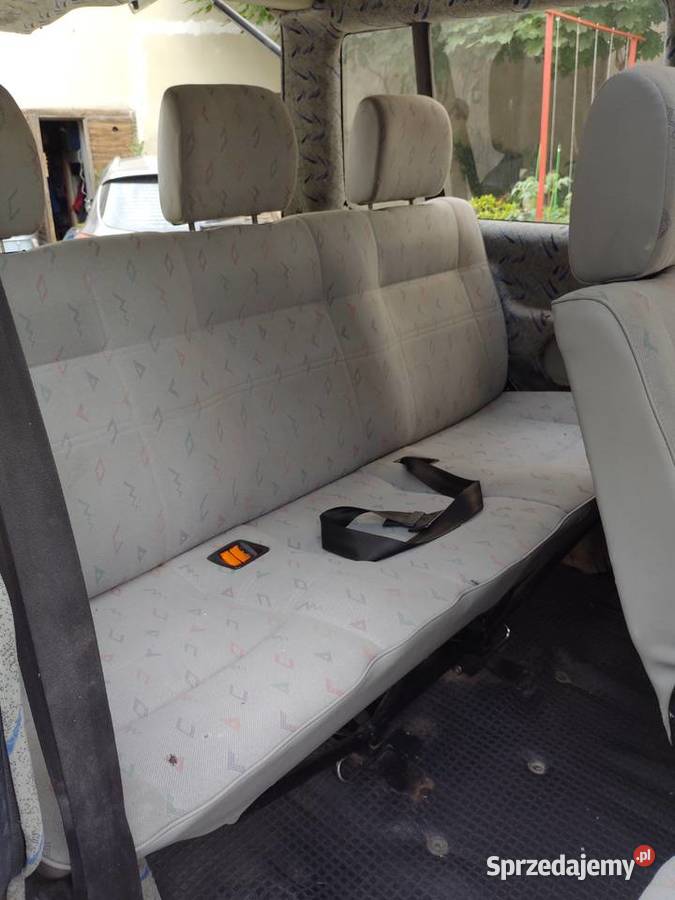 Fotele 9 sztuk komplet VW Transporter T4 Jawor