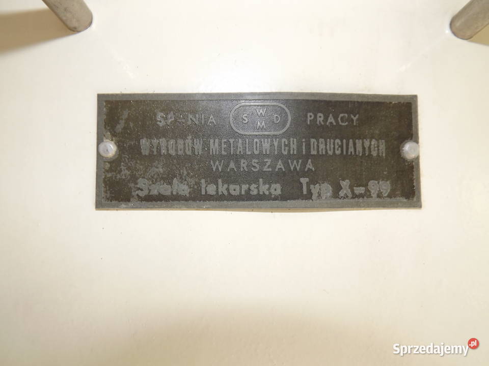 Szafa szpitalna gabinetowa z PRL sygnowana Szczytno sprzedam
