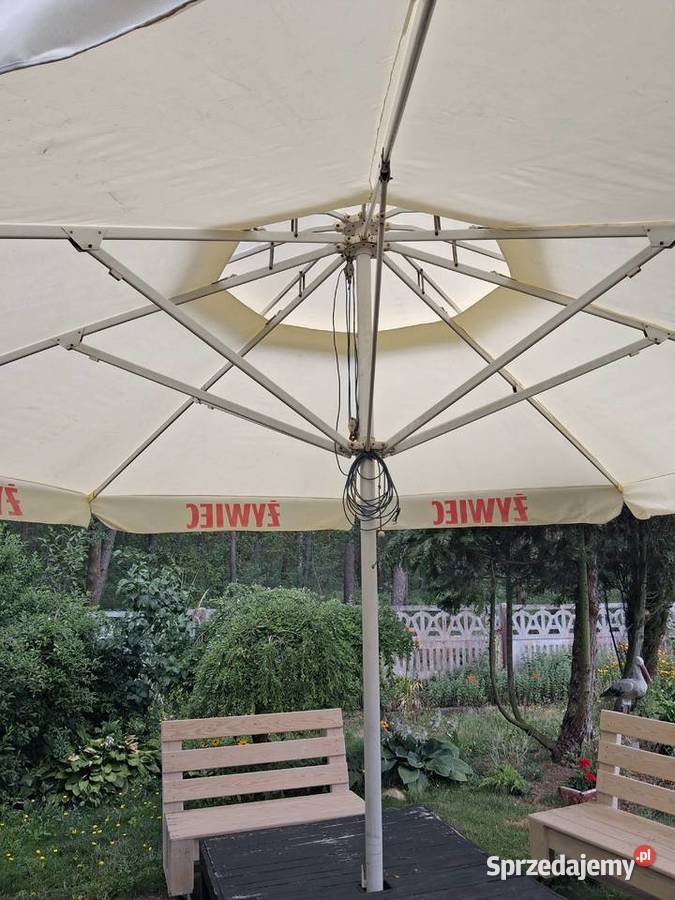 duży parasol ogrodowy 55m Panki