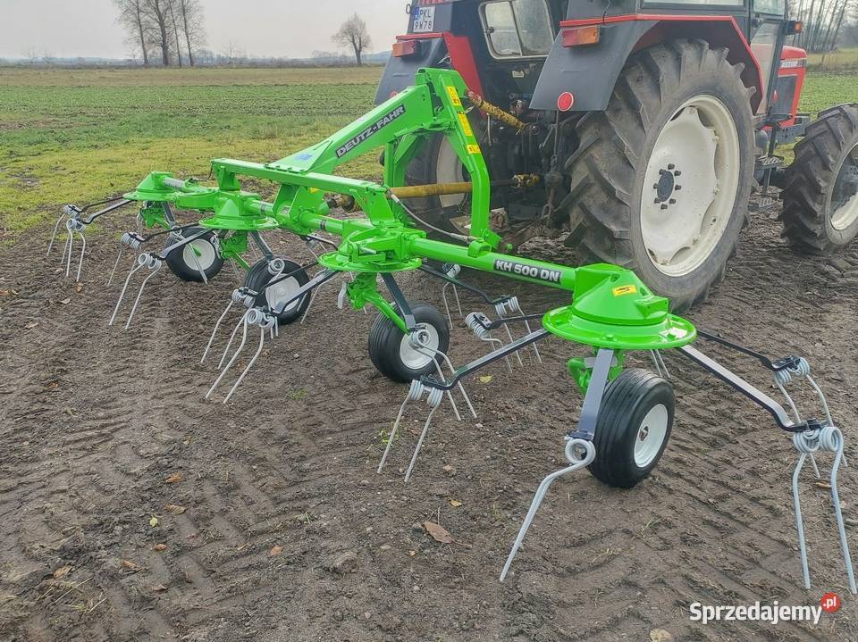 Przewracarka Przetrząsarka Deutz fahr kh500 Zgrabiarki i przetrząsacze
