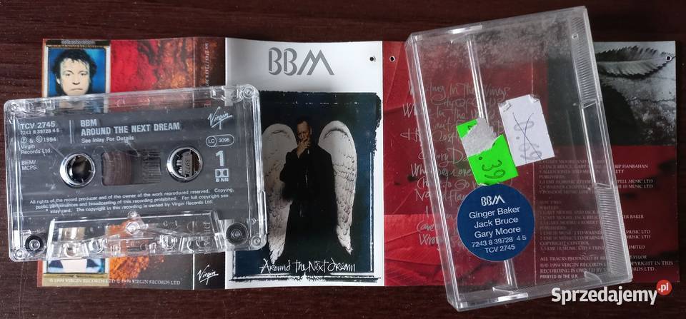 BBM Around The Next Dream Virgin 1994 kaseta Elbląg