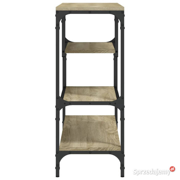 Stolik konsolowy dąb sonoma 100x30x75 WM838914 Warszawa sprzedam