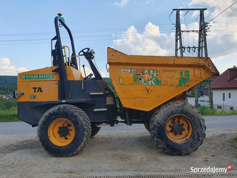 Wozidło Terex 10t Benford Barford Ausa Neuson pełny VAT Lanckorona