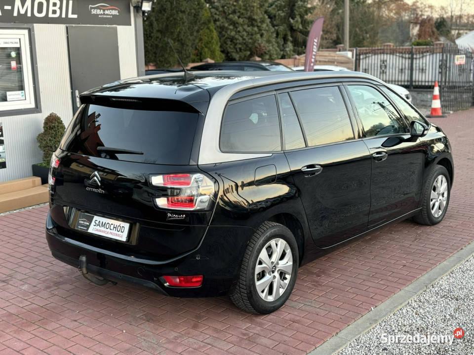 Citroen C4 Grand Picasso Gwarancja 7 osób Wypas elektrochrom. lusterko wst. Sade Budy