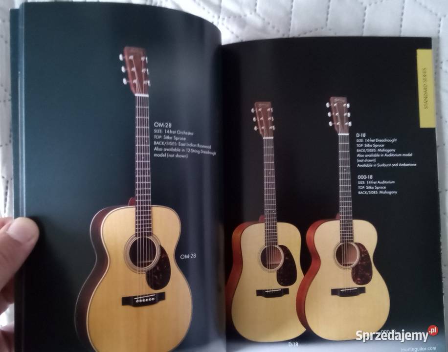 Martin 2016 guitar catalog Limited Editions Kępice