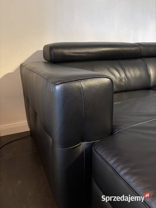 Narożnik skórzany z funkcją spania Wałbrzych