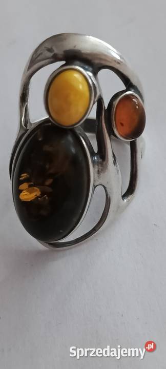 Pierścionek Bursztyn Białystok