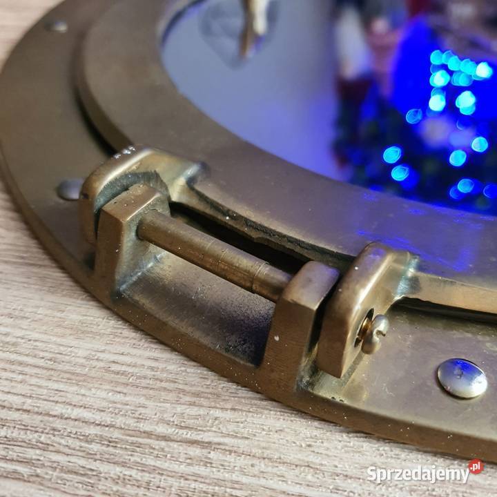 Bulaj lustro okrętowe mosiądz Nowa Sól