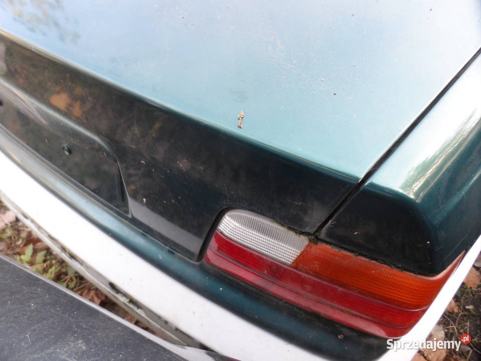 bmw3 e36 czesci tyl klapa bagaznika kolor Legnica