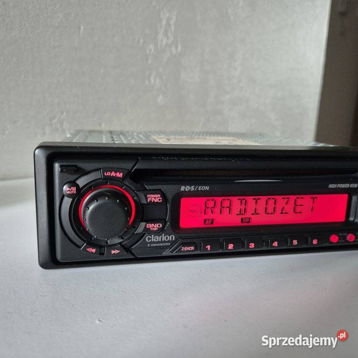 Kolekcjonerskie radio Clarion pu2312a Alfa Rome9