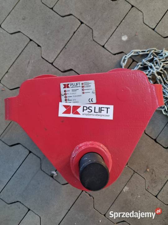 Sprzedam wózek do wciągnika z łańcuszkiem Piotrków Trybunalski