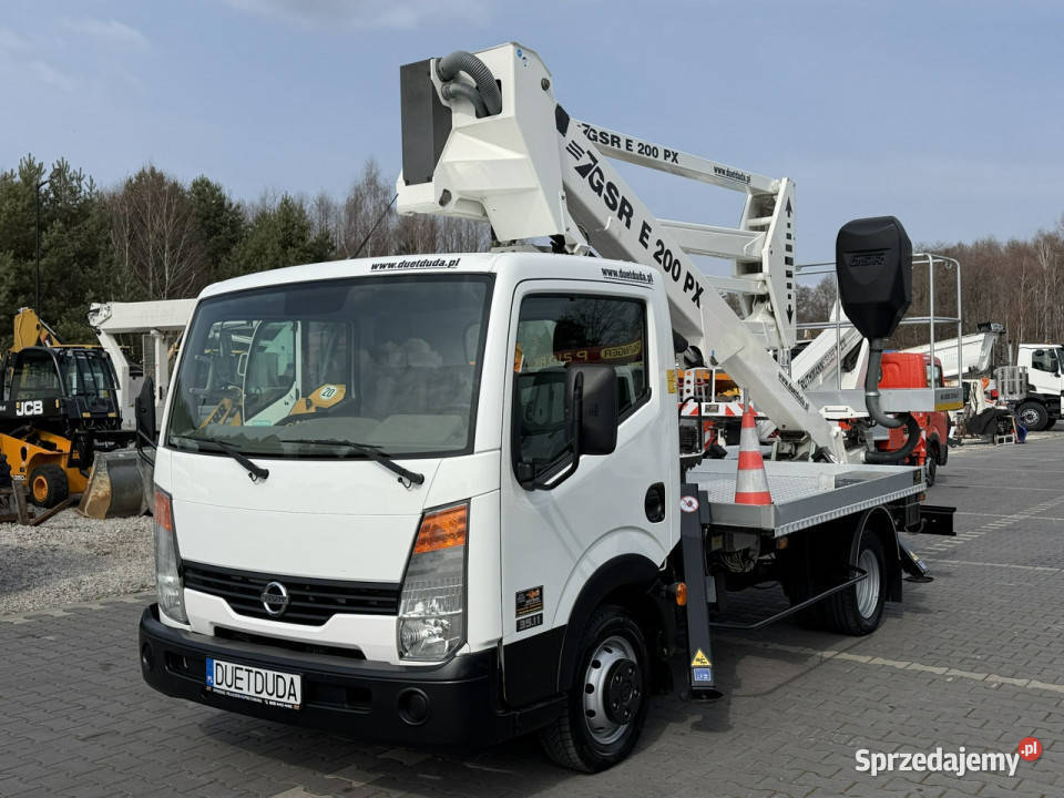 Nissan Cabstar Zwyżka Podnośnik Koszowy GSR E200 elektryczne szyby Widełki sprzedam