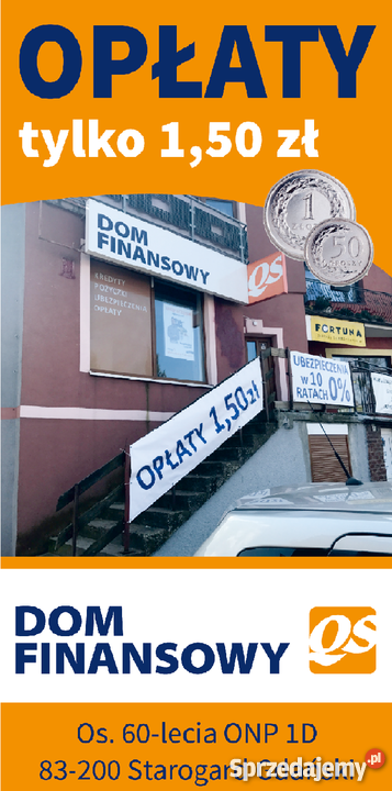 Dom finanswoy QS kredyty pożyczki ubezpieczenia