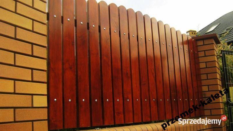Sztachety drewniane ogrodzeniowe modrzew sosna sprzedam