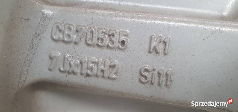 2x 15 4x100 ET 40 7Jx15H2 Alufelgi BORBET wielkopolskie Pobiedziska