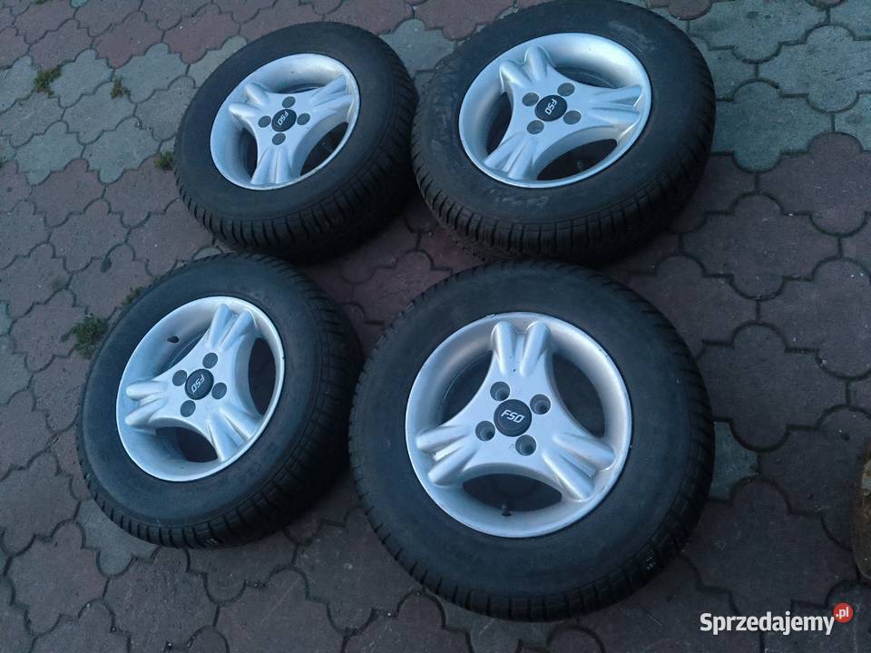 Polonez FSO 125 koła 13 felgi 5J trójramienne aluminiowe Samochodowe