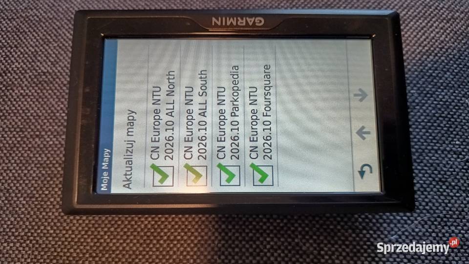 Garmin 5S z doźyw aktualizacją korki radary GPS i akcesoria Zgorzelec