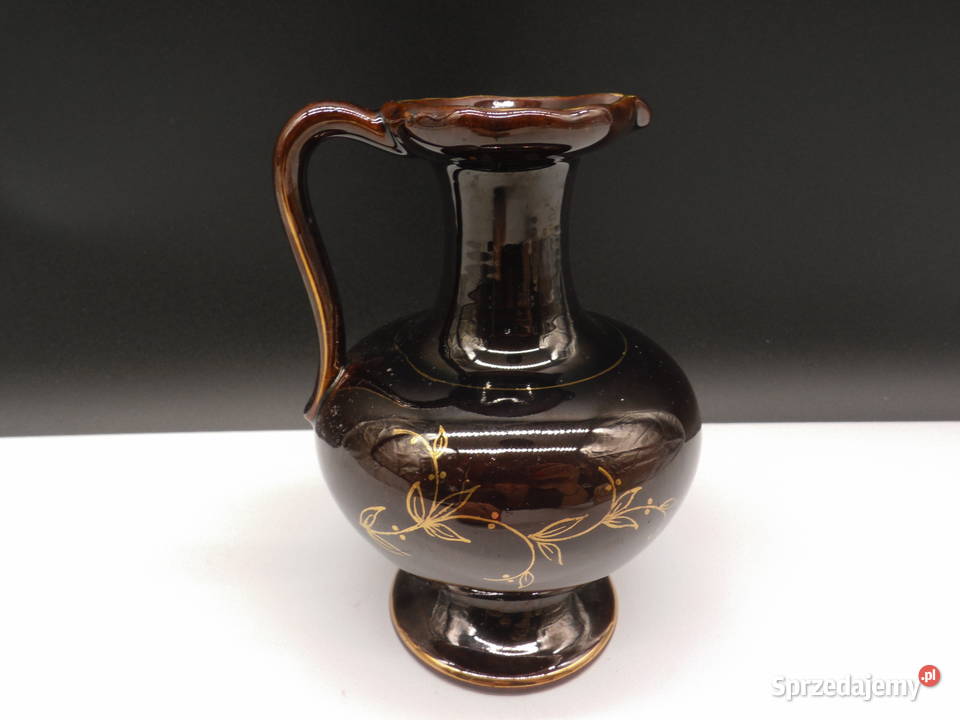 Wazon Dzbanek mały Jasba Keramik Niemcy lata Antyki, Sztuka, Kolekcje wielkopolskie Raszków