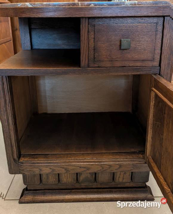 Piękna dębowa szafka art decosklep Dąbrowa Dąbrowa Górnicza