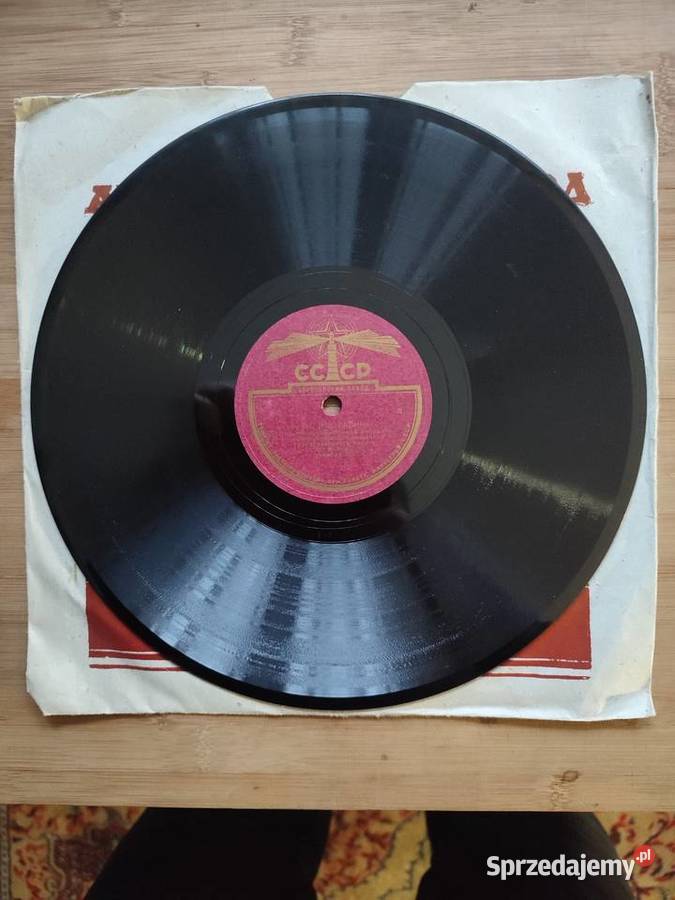 Płyty szelakowe z 1937 roku HISTORIA mazowieckie