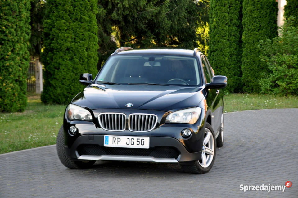 BMW X1 20d143WelurKlimatronikRelingParktronikI Samochody osobowe Ostrów Mazowiecka
