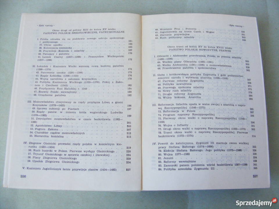 Dzieje Polski w zarysie Dobrzyński Oborniki Śląskie sprzedam