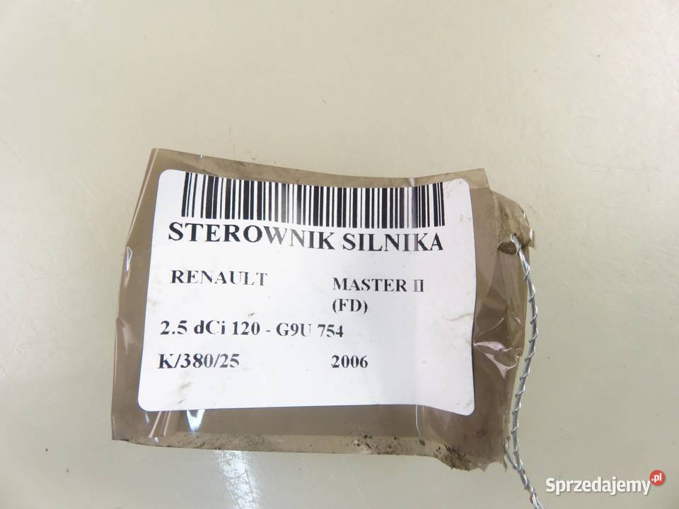 STEROWNIK RENAULT MASTER II 25 dCi 0281011940