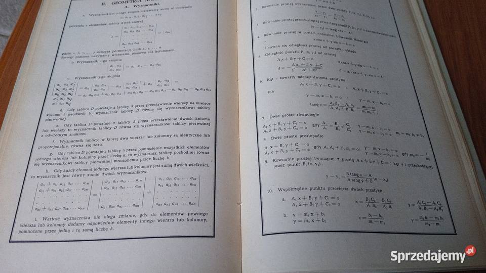 Tablice naturalnych wartości funkcji