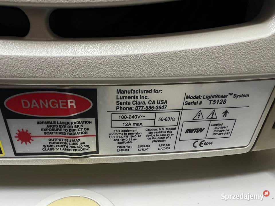 laser Light Sheer ET 100 J