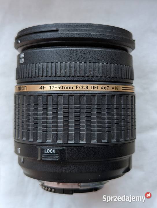 Tamron SP AF 1750mm f28 XR Di II LD IF Nikon F Warszawa