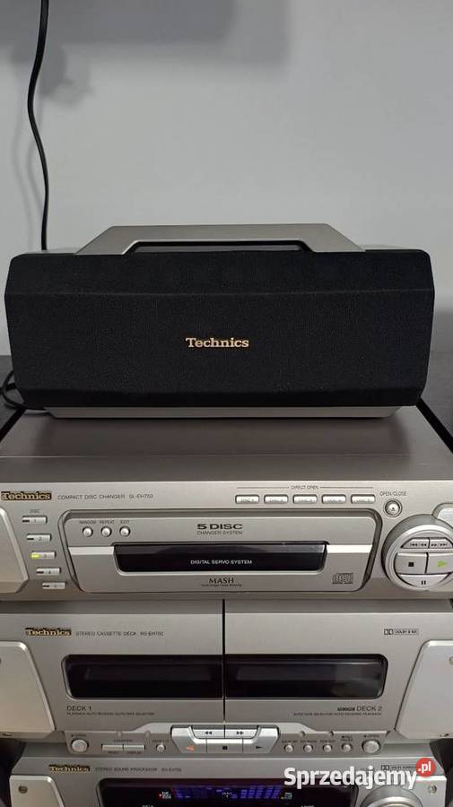 Wieża Technics eh 750 5 głośników i pilote Kępno