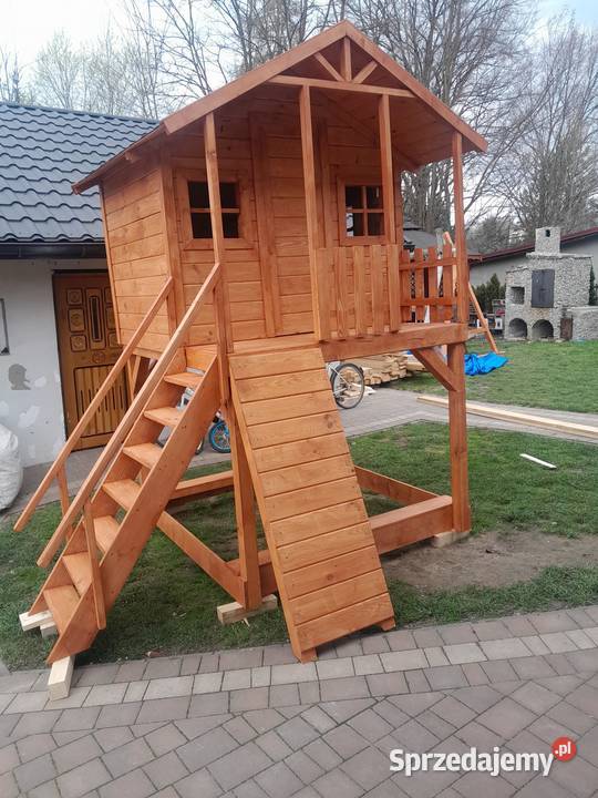 Domek drewniany plac zabaw dzieci Dębica sprzedam