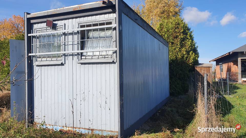 Kontener socjalny biurowy mieszkalny letniskowy Złoczew