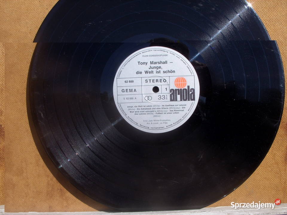 Plyty gramofonowe LP Tony Marschal 2