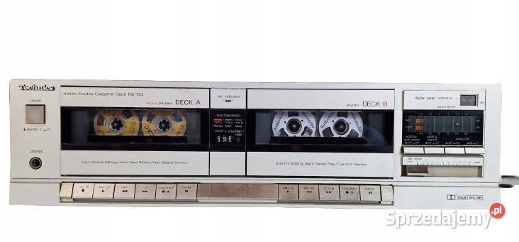 Magnetofon catette deck Technics RS T22 RST22 Międzychód
