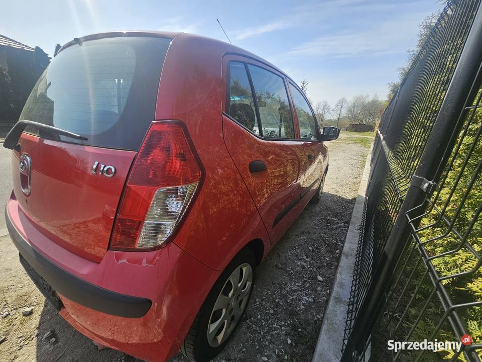 Hyundai i10 2009r 11 Klimatyzacja Rok produkcji 2009 Lipno