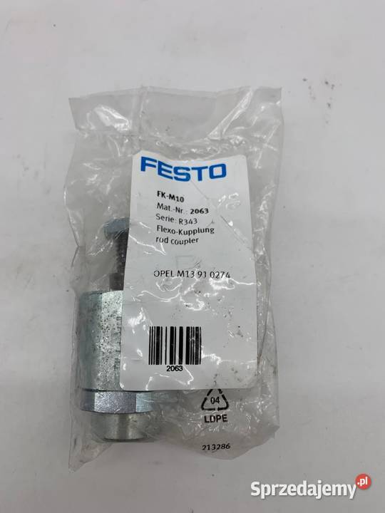 Festo FKM10 2063 Sprzęgło elastyczne Pozostałe Warszawa sprzedam