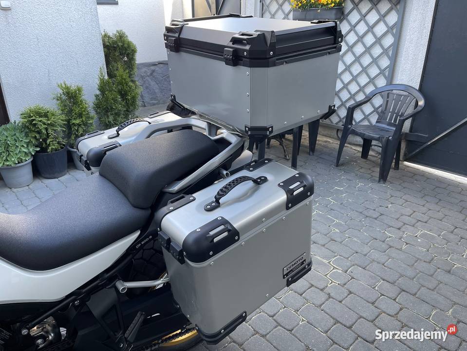 Kufer Centralny Motocyklowy ALUMINIOWY 65L Koronowo