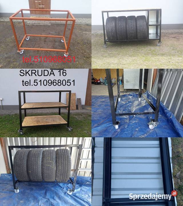 mobilny stojak na koła samochodowe Pozostałe usługi Bielsk Podlaski