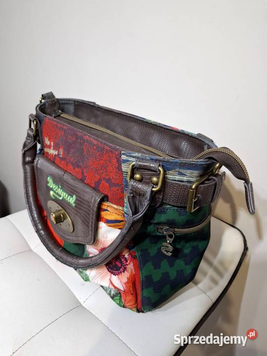 Desigual damska torebka do ręki kolorowa Kraków sprzedam
