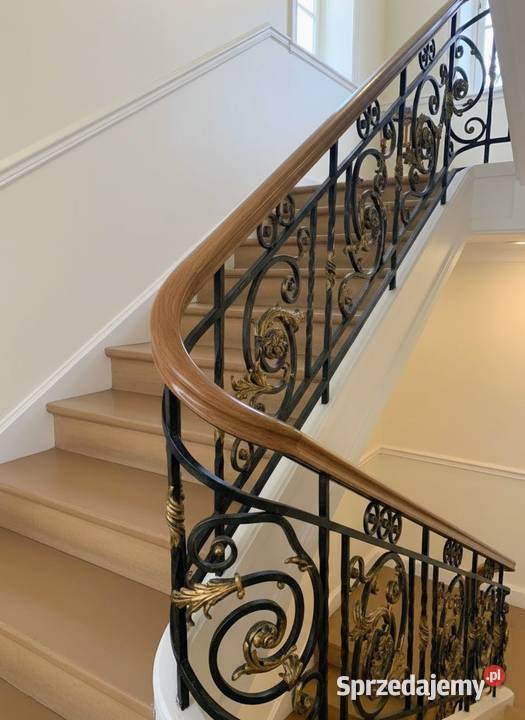 Balustrady Drewniane Poręcz Schodowa Skręty Łuki Nowy Sącz sprzedam