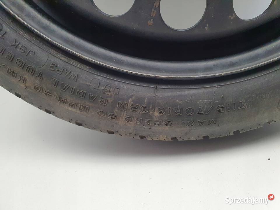 KOŁO DOJAZDOWE 11570 R16 2160115 5x110 Chełm