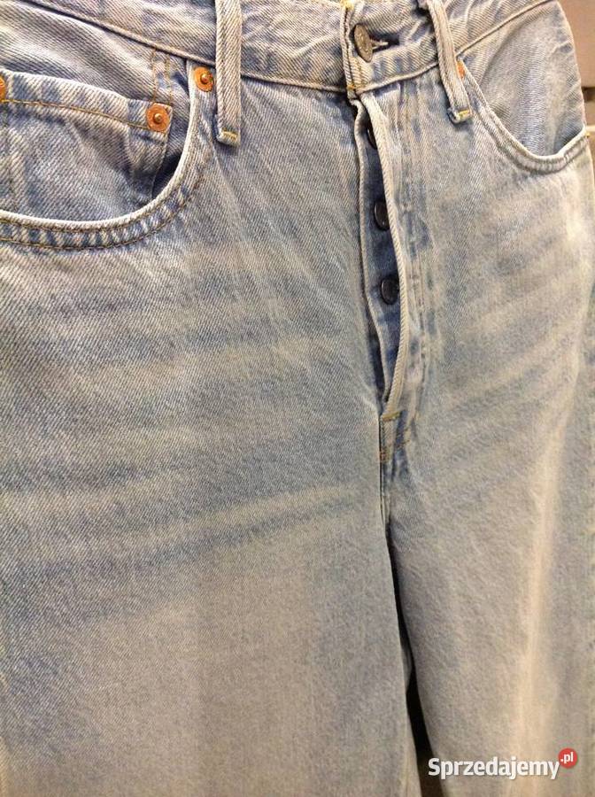 Spodnie Jeans Damskie Levis XS 25 szerokie Levi's Spodnie lubuskie sprzedam