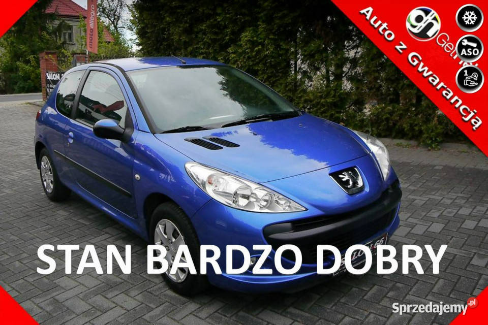 Peugeot 206 12 74 Stan b klima z Niemiec elektrochrom. lusterko wst. Częstochowa
