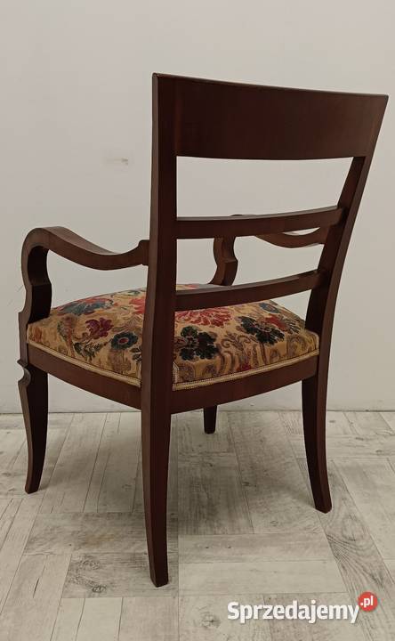 krzesło fotel design art deco do biurka gabinetu Krzesła łódzkie Radomsko