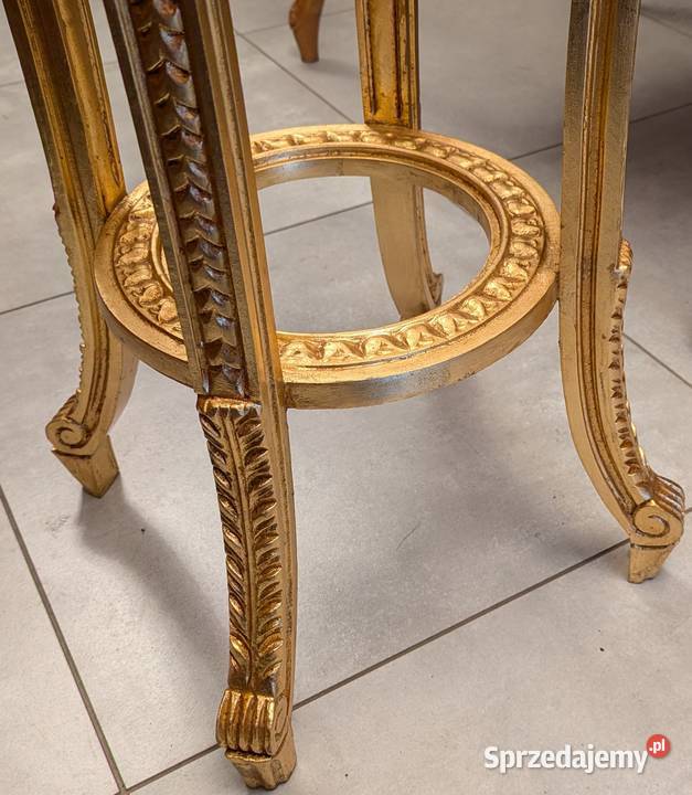 Piękny wysoki stolikkwietnik wys111 złotysklep Dąbrowa Górnicza